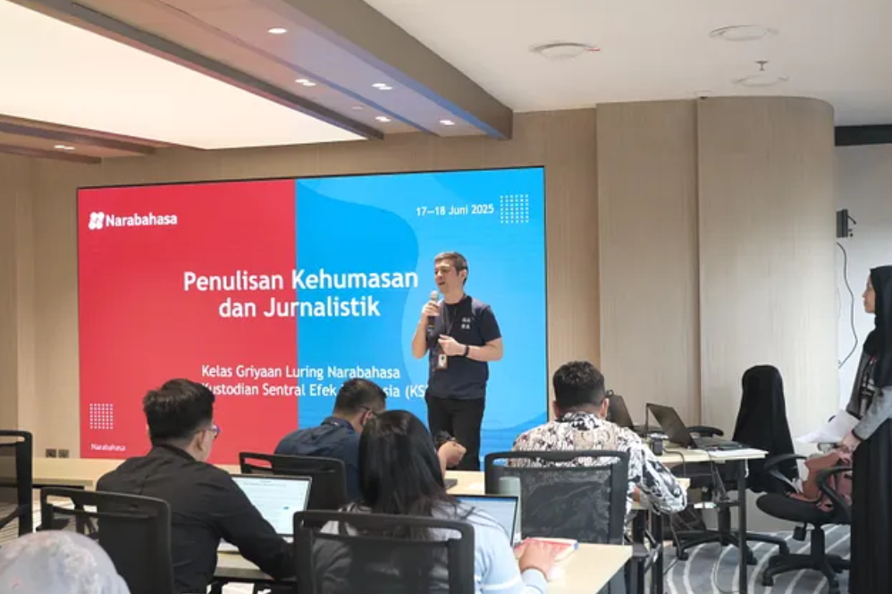 KSEI Tingkatkan Kapasitas Jurnalistik Tim Media Sosial